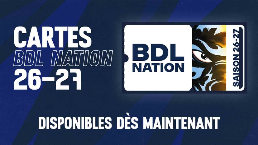 CARTE BDL NATION 26-27 DISPONIBLE !